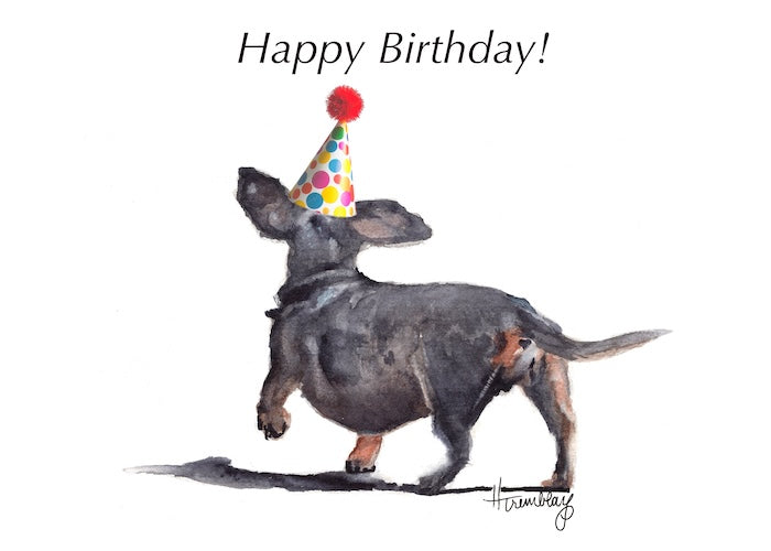 4 Card Bundle- Birthday Cards -Dogs