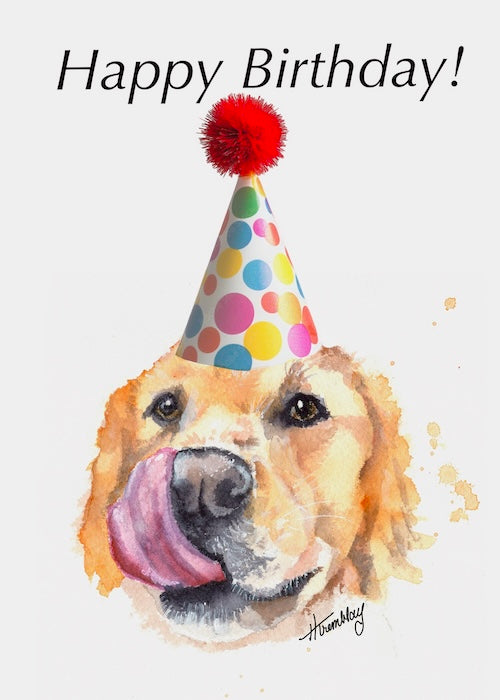 4 Card Bundle- Birthday Cards -Dogs