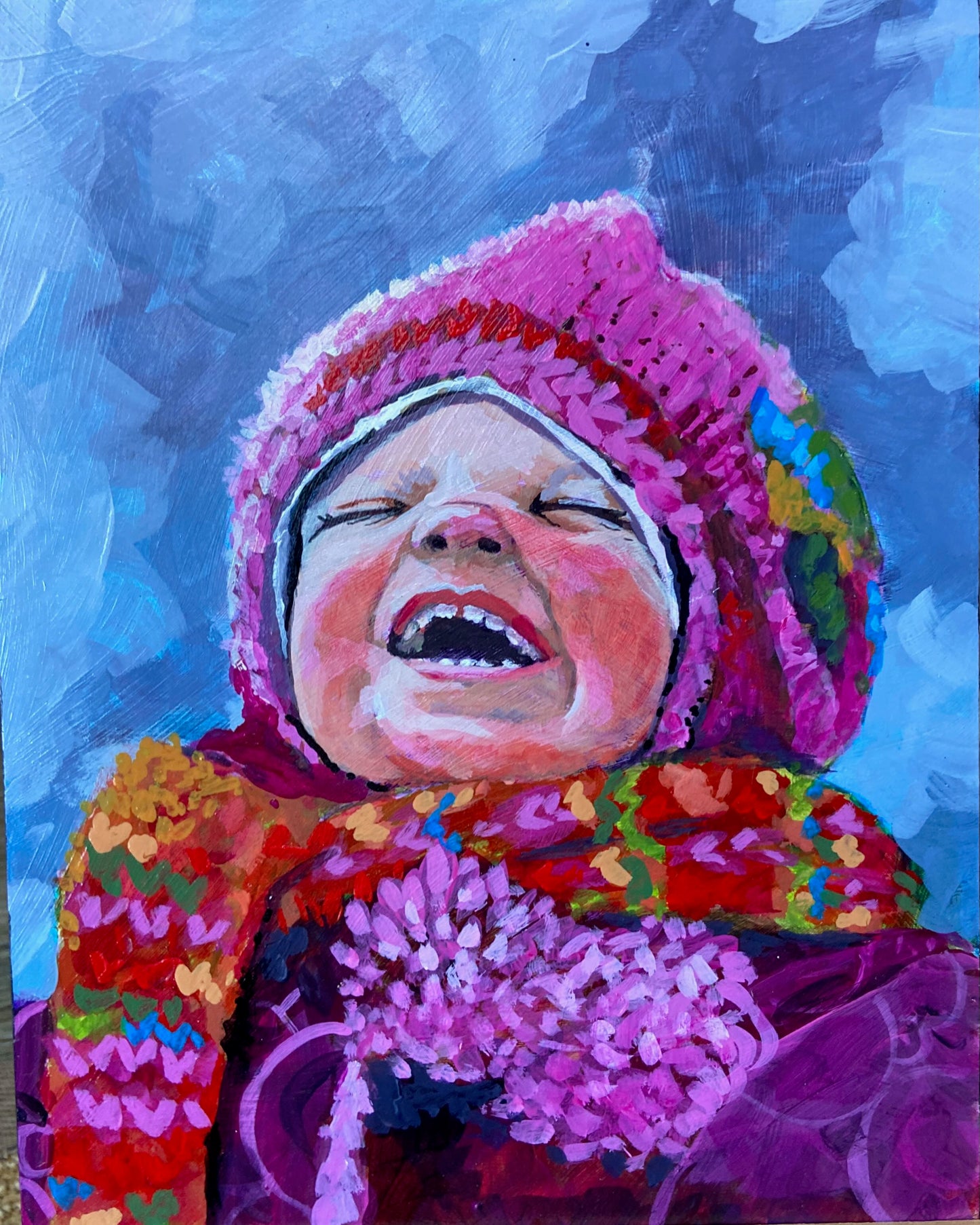 Portrait Single Subject - Acrylic