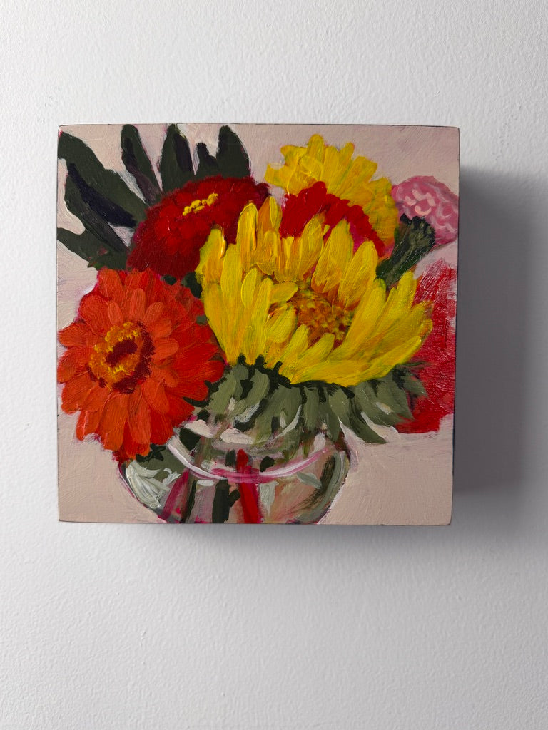 Simple Wonders 6x6 Acrylic on Panel