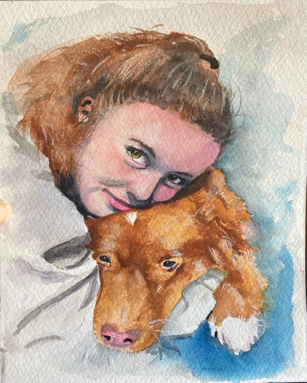 Portrait Single Subject - Watercolour