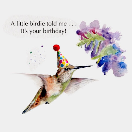 4 Card Bundle- Birthday Cards -Birds