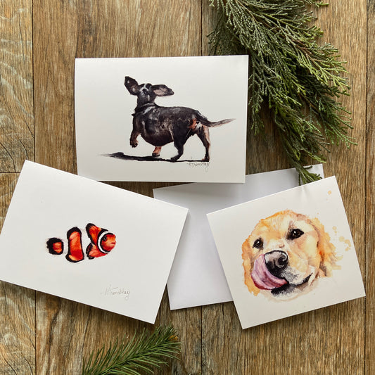 3 Cards Bundle- Any 3 Blank Greeting Cards