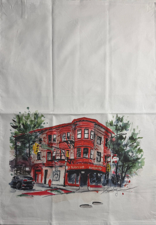 Red Burrito Tea Towel