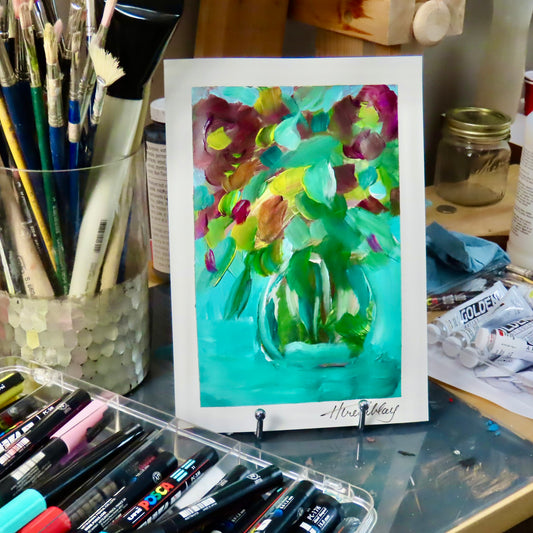 Paint & Sip Negative Florals-October 2nd, 7-9pm