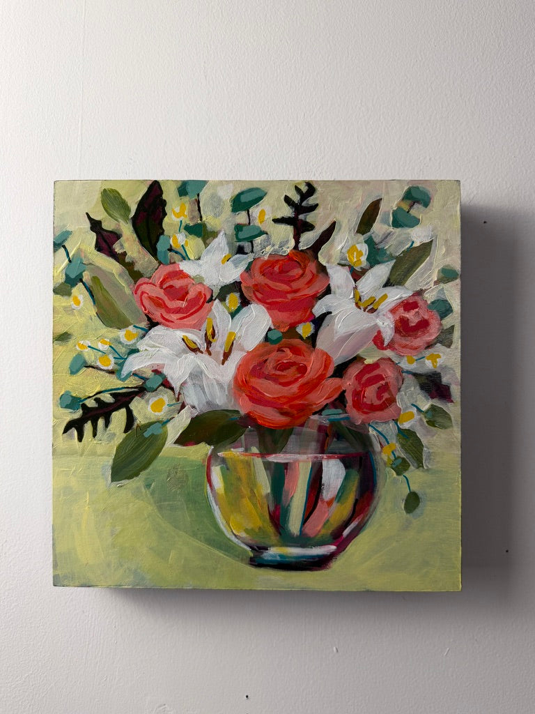 Summer Blessing 6x6 Acrylic on Panel